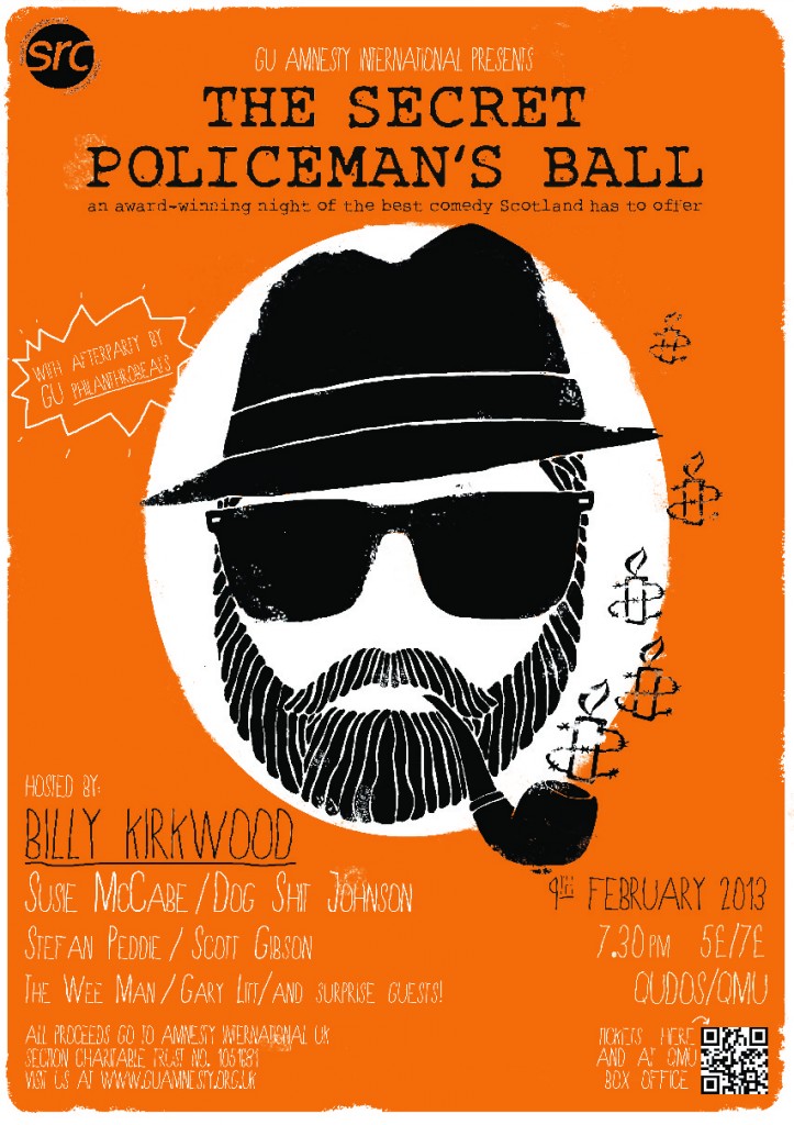 Poster for the Secret Policeman's Ball 2013