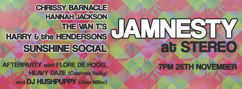 Jamnesty 2014 Poster